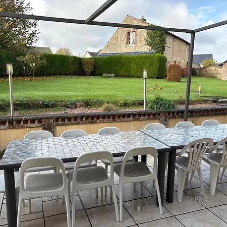 Nouveaute 2026 Piscine Chauffee - Le De Soleilmapou Pour 12 Personnes En Normandie Pres De Fecamp Et D'etretat, Ideal Grandes Tribus, Vous Pouvez Me Contacter Sur Les De Soleilmapou * Ganzeville